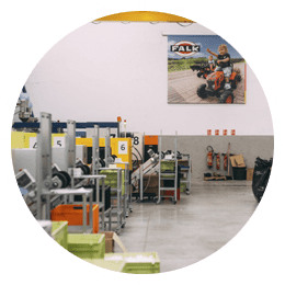 usine de fabrication Falk Toys