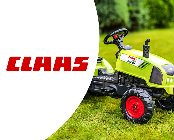 rolling toy for children from Claas license