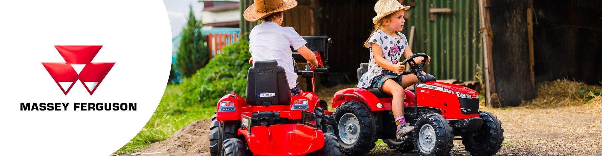 jouet roulant pour enfant de la licence Massey Ferguson