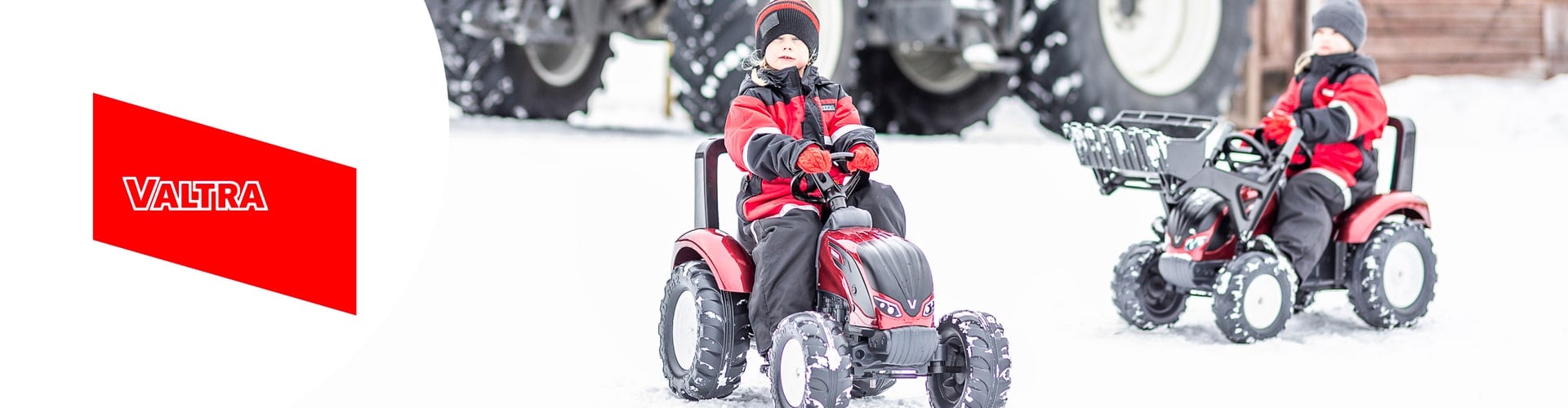 jouet roulant pour enfant de la licence Valtra