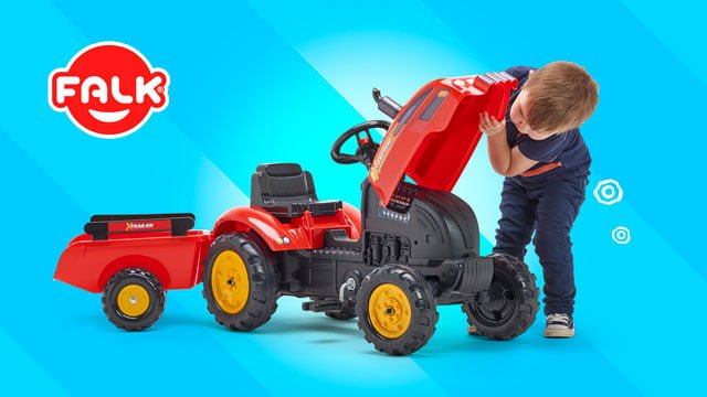tracteur supercharger falk toys