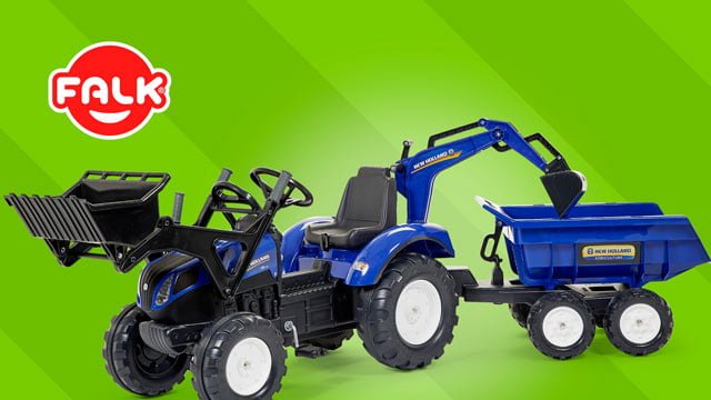 tracteur new holland falk toys