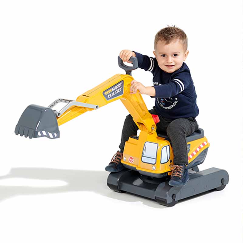 Super Builder excavator fully articulated with opening seat - Image 2