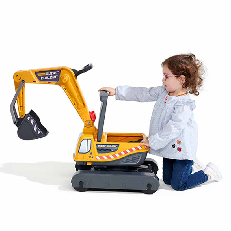 Super Builder excavator fully articulated with opening seat - Image 4