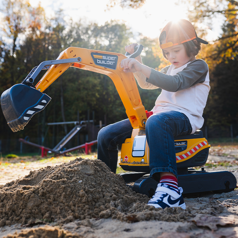Super Builder excavator fully articulated with opening seat - Image 6