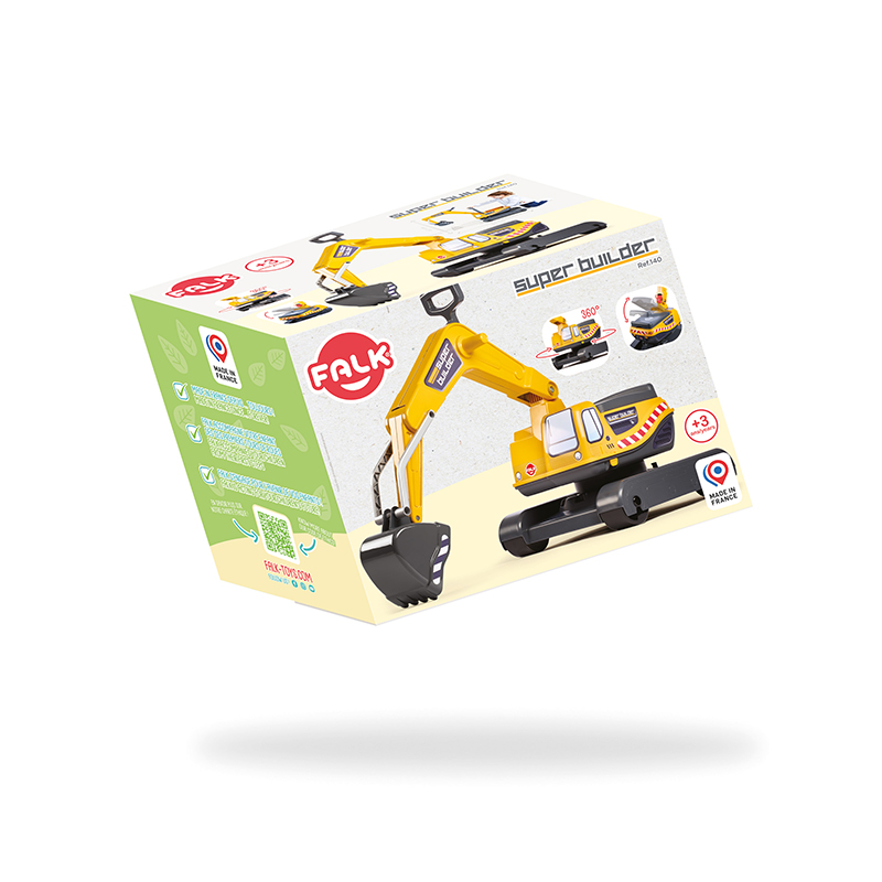 Super Builder excavator fully articulated with opening seat - Image 8