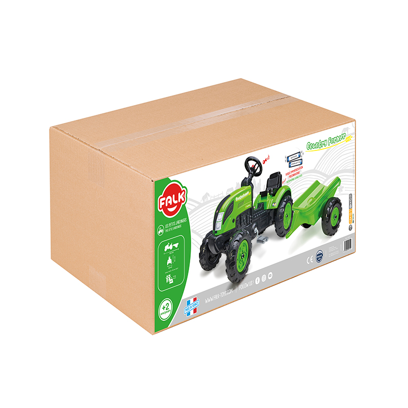 Packaging Tracteur Country Farmer avec remorque