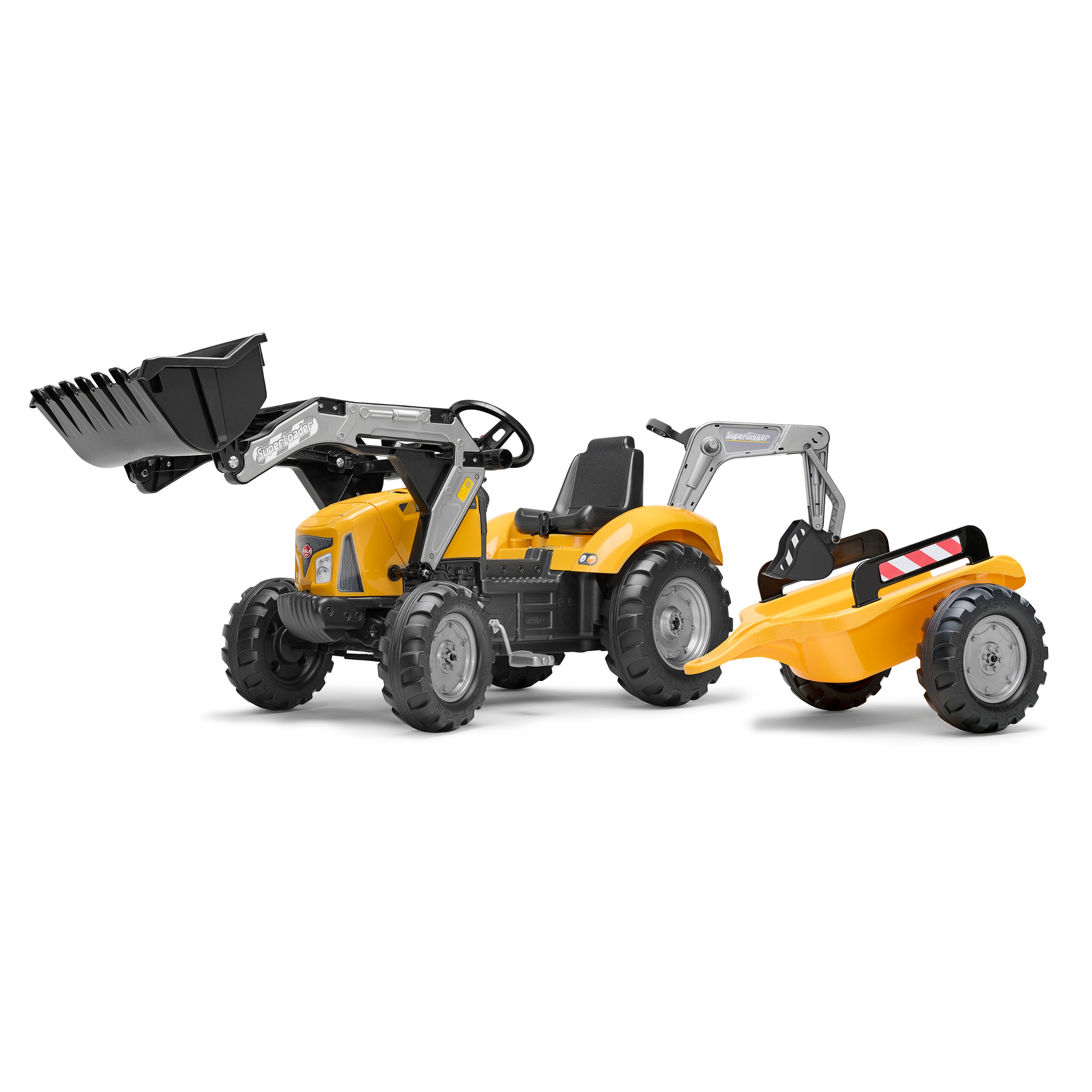 Tractopelle à pédales