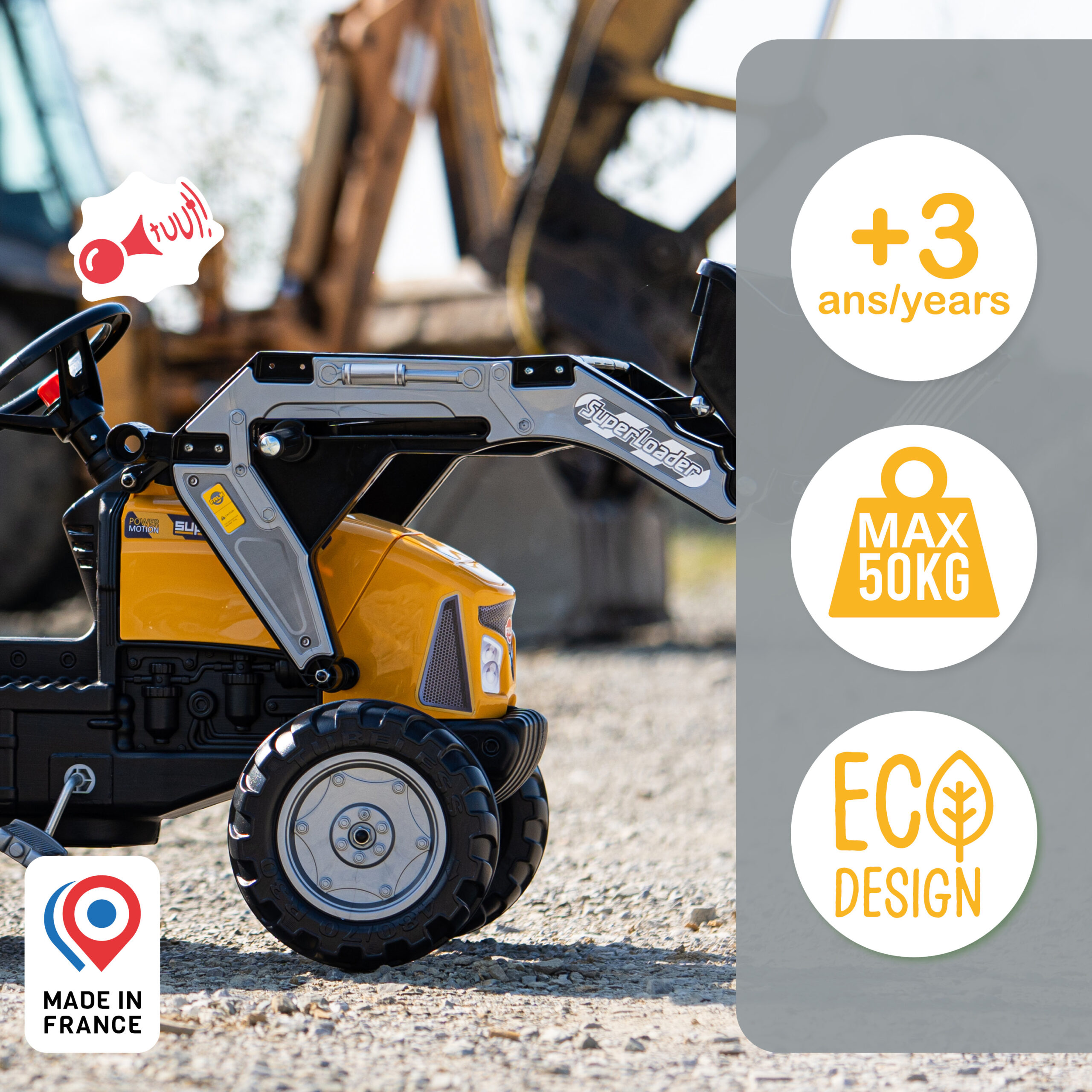 Tractopelle SuperBuilder