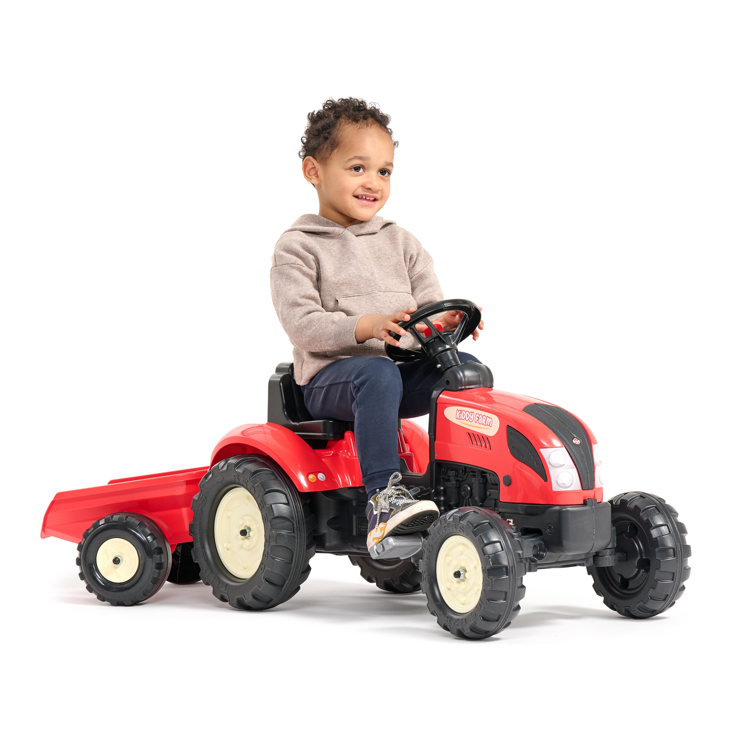 Enfant sur Tracteur Kiddy Farm