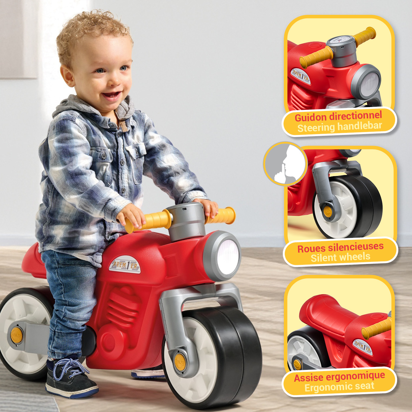 Enfant sur Moto Prem1er